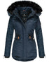 Damen Winterjacke Parka – wasserabweisend & warm gefüttert (Polyester)
